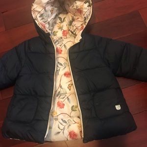 Zara girl’s puffer jacket.